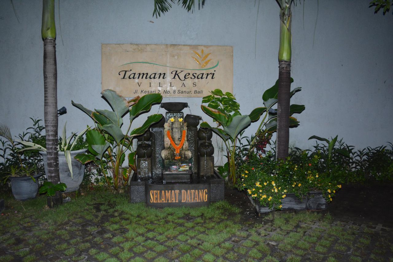 Taman Kesari Villas Sanur Kültér fotó