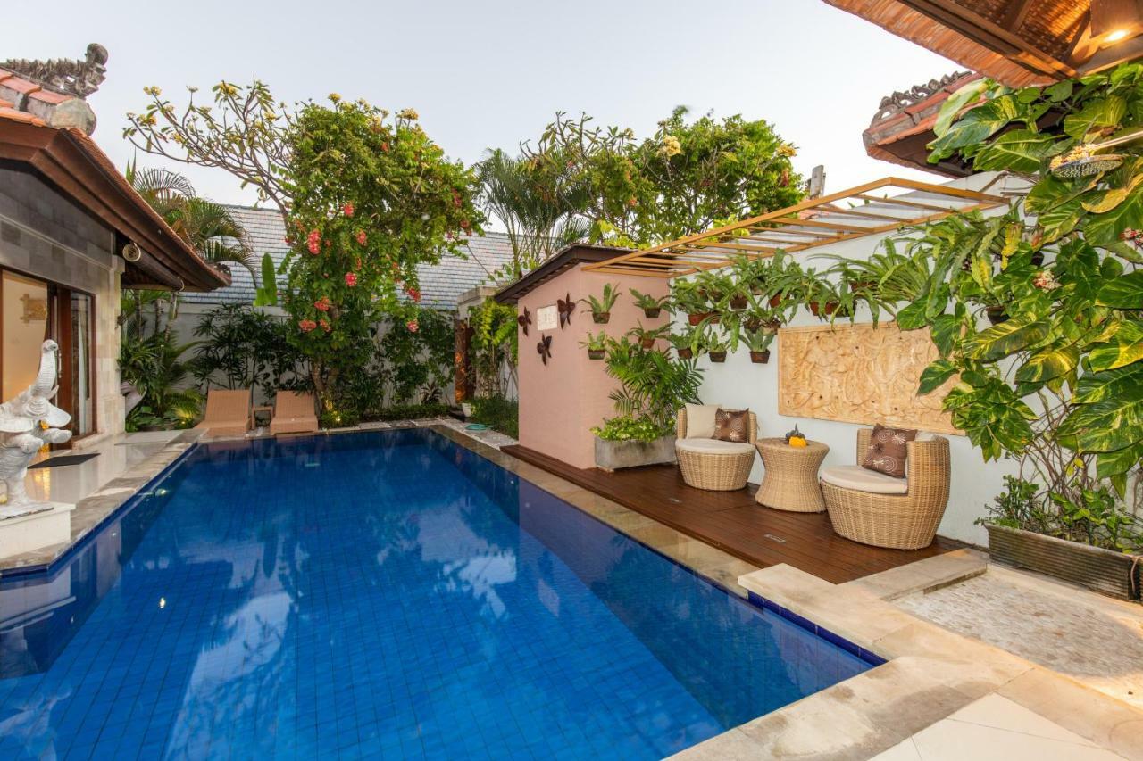 Taman Kesari Villas Sanur Kültér fotó